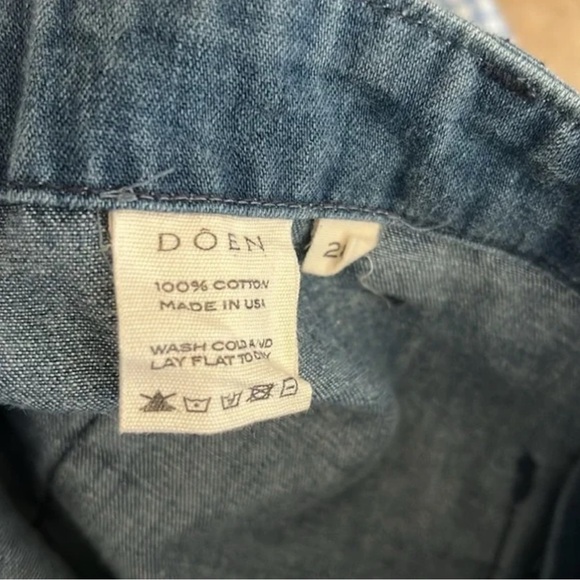 Doen Blue Jean Shorts - Picture 4 of 4